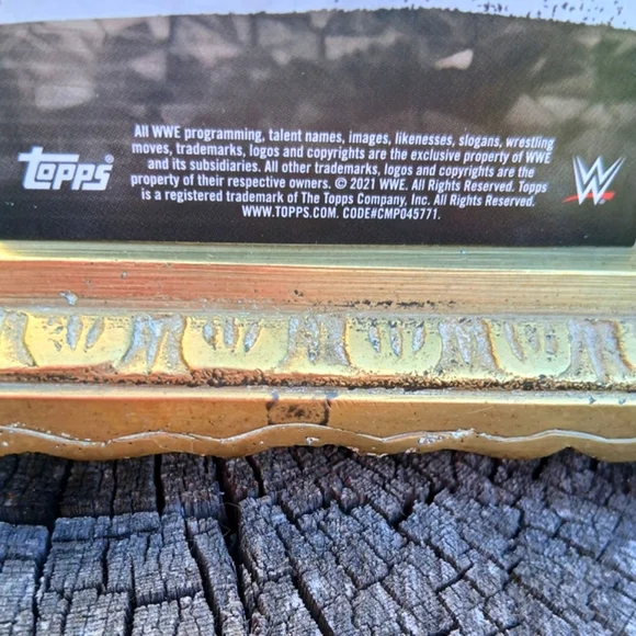 WWE Trading Cards Zack Gibson AND SHANTE The ADONIS Authentic Autographed NXT - Picture 11 of 14